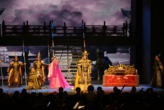 歌剧《运之河》赴欧洲四城市巡演 戴玉强、殷秀梅演出前做客米兰