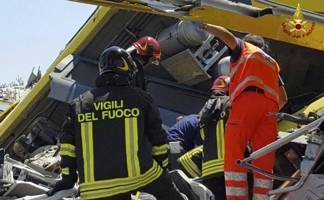 普利亚火车相撞事故死亡人数确认为23人