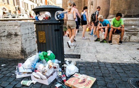 罗马垃圾形势考验新市长：罗马被肮脏的垃圾困扰一月有余