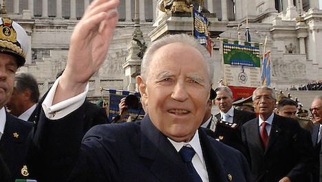意大利前总统钱皮去世 享年95