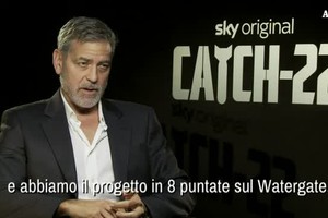 Clooney: preparo progetto tv su Watergate (ANSA)