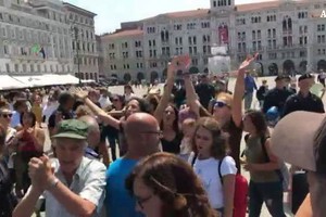 A Trieste manifestazione antirazzista 