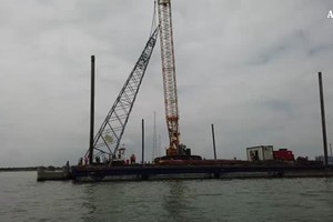 Laguna di Venezia senza piu' tralicci dell'energia elettrica (ANSA)