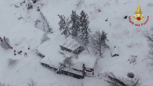 “多人”疑在意大利雪崩中遇难
