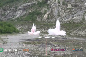 Ponte Genova: test con esplosivo in cava privata (ANSA)