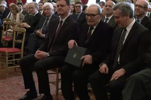 Quirinale, Mattarella premia Morricone e Pappano (ANSA)