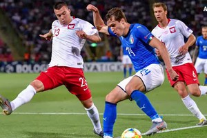 L'Italia under 21 battuta dalla Polonia agli Europei (ANSA)